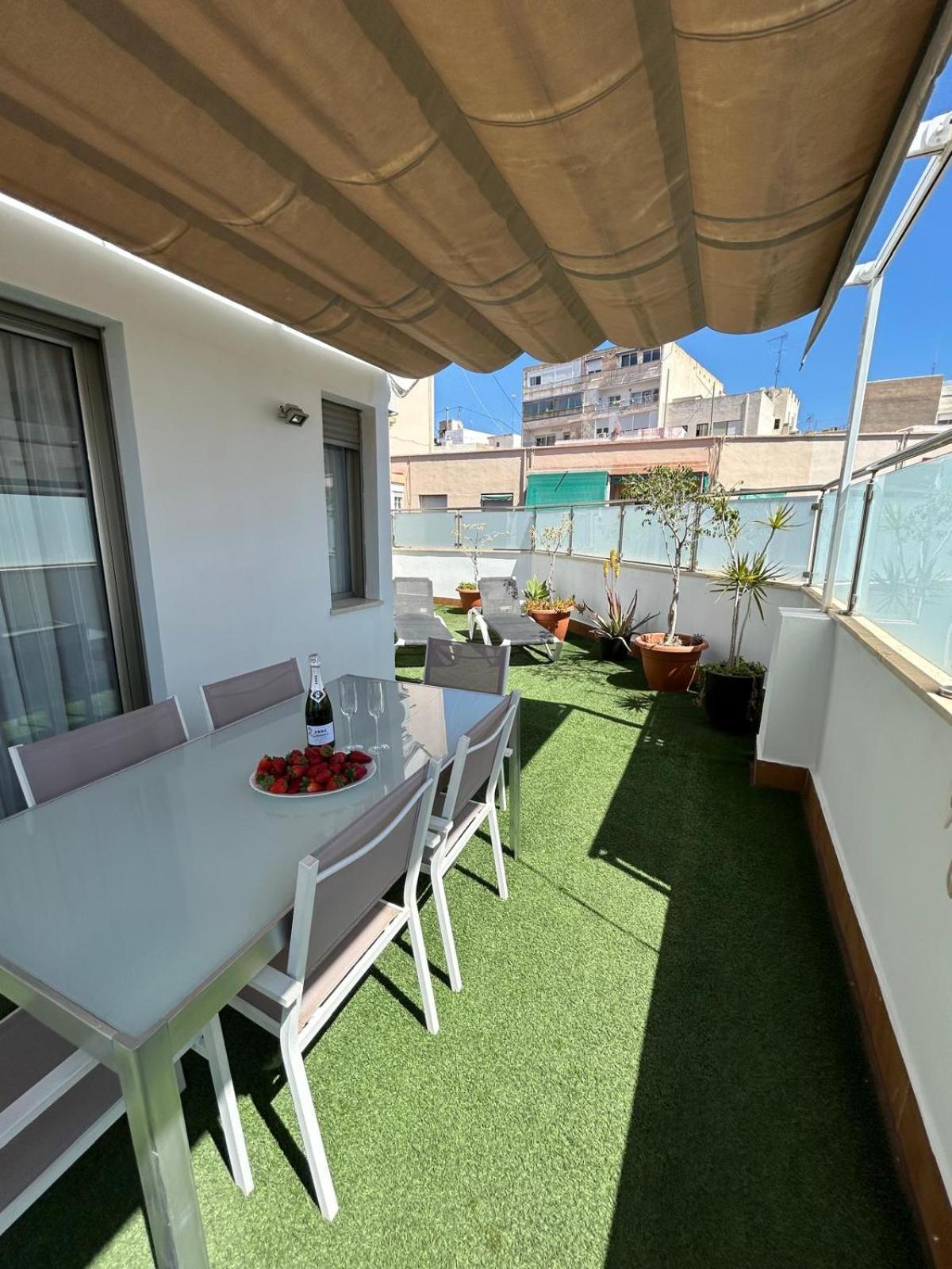 2 Big Terraces Penthouse City Center Аликанте Экстерьер фото